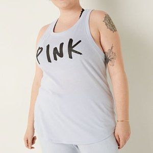 🔥 $$ ⬇️⬇️⬇️ 🔥VS PINK KNIT RACERBACK TANK TOP XL